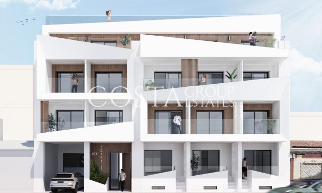 Apartments - Nieuwbouw Woningen - Torrevieja - Playa de El Cura