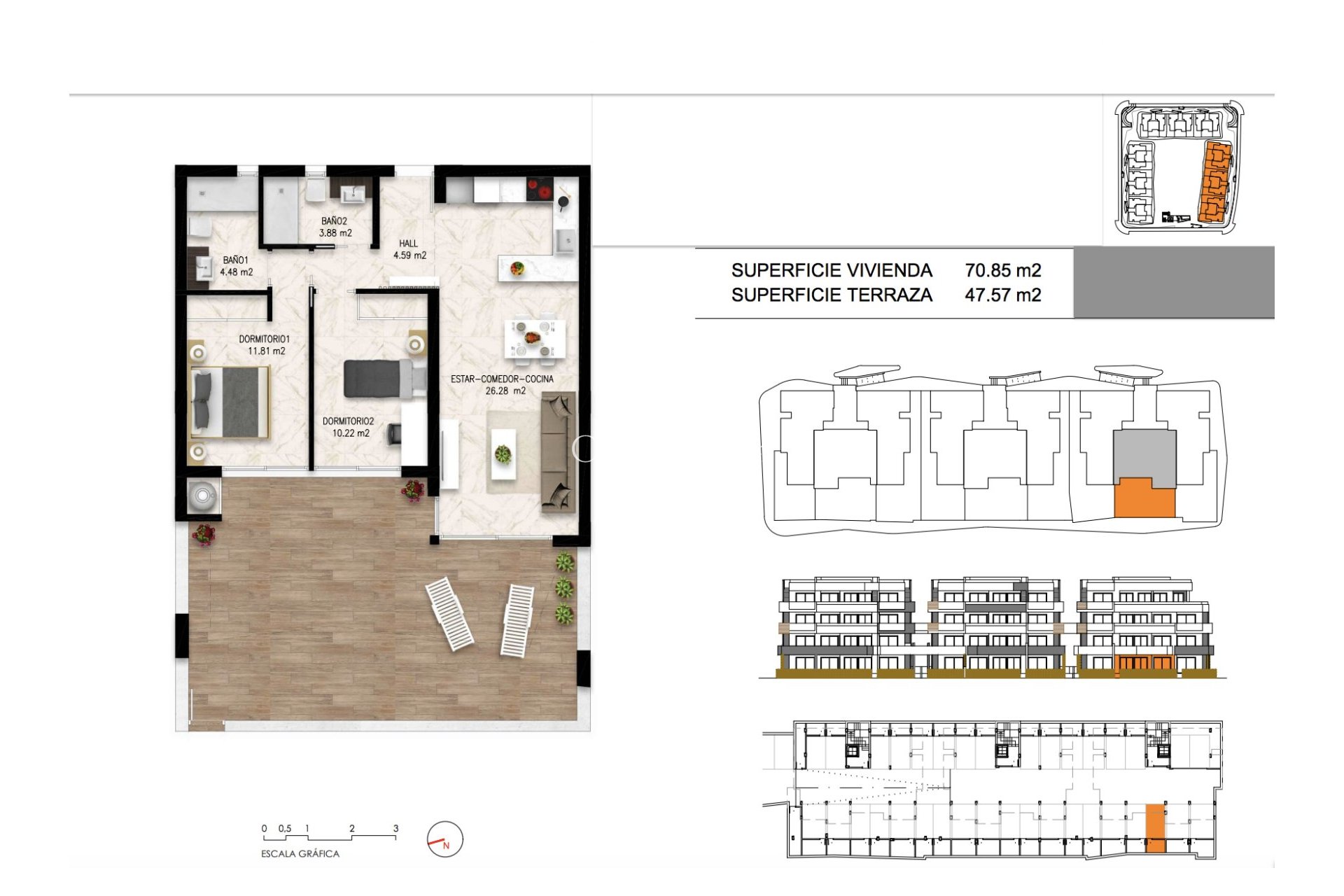 Herverkoop - Appartement -
Orihuela Costa - Los Altos