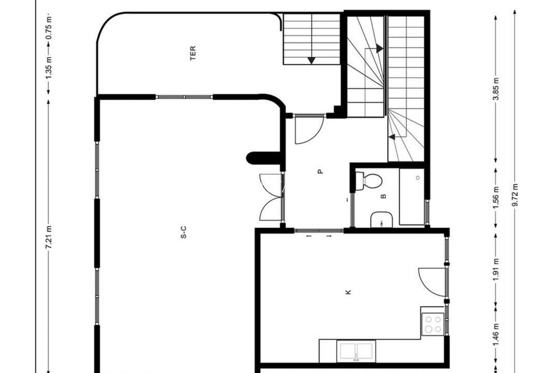 Herverkoop - Villa -
San Javier - San Javier Centro