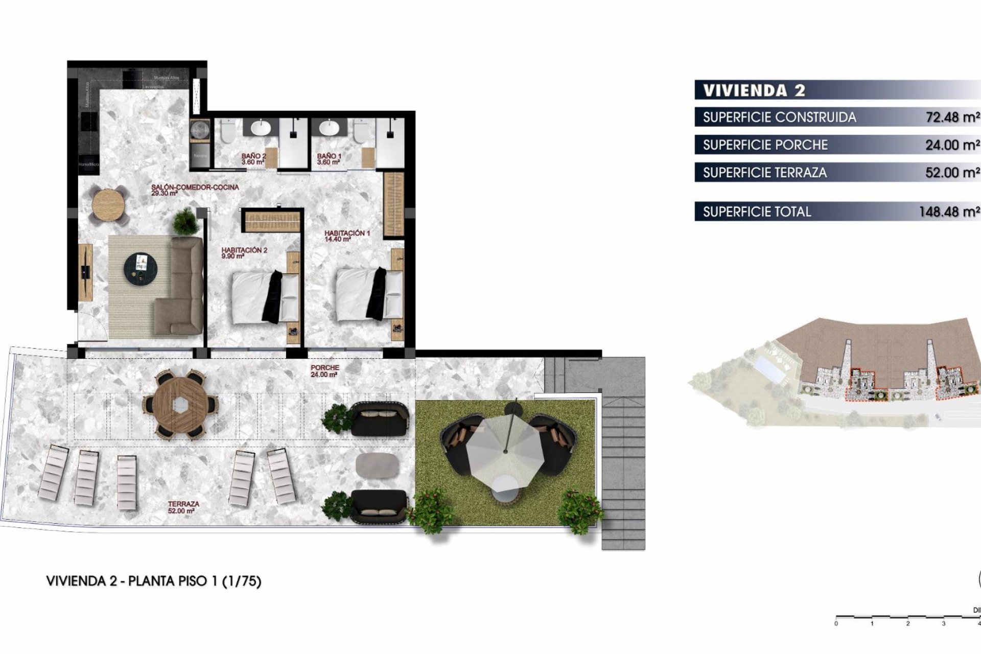 Neue Gebäude - Apartment -
Finestrat