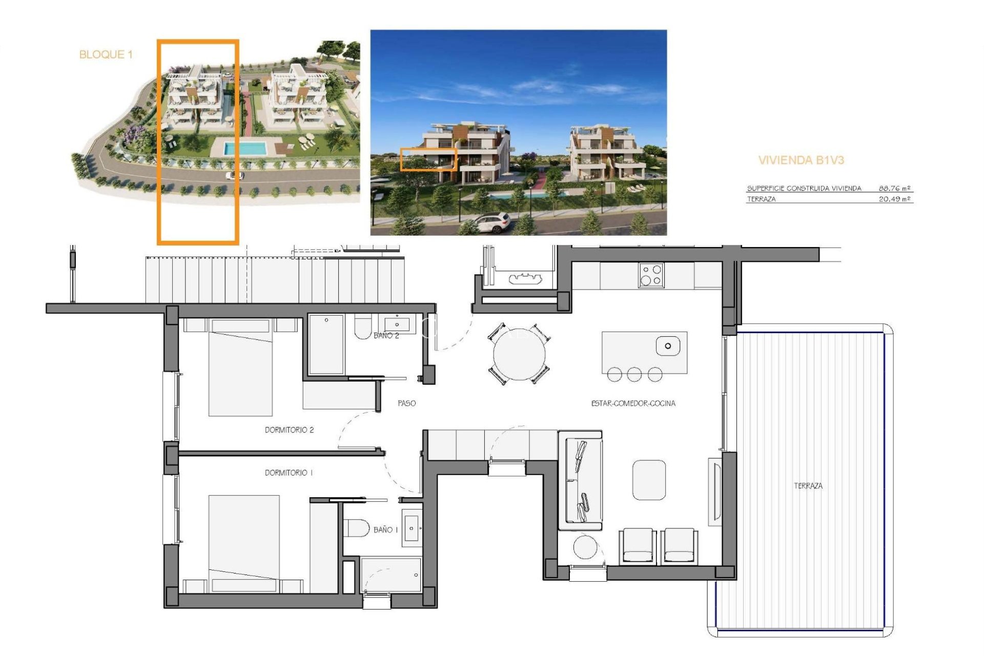 Neue Gebäude - Apartment -
Fuente Álamo - Hacienda del Alamo