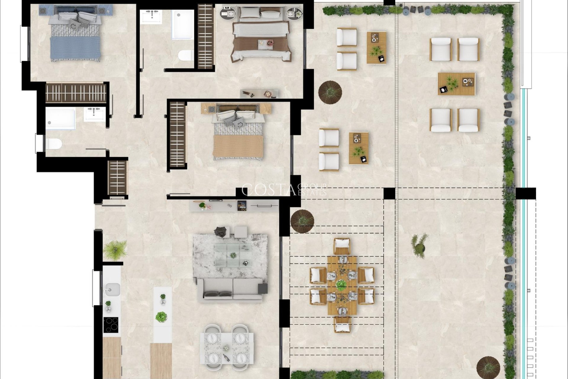 Neue Gebäude - Apartments -
Casares - Casares Playa