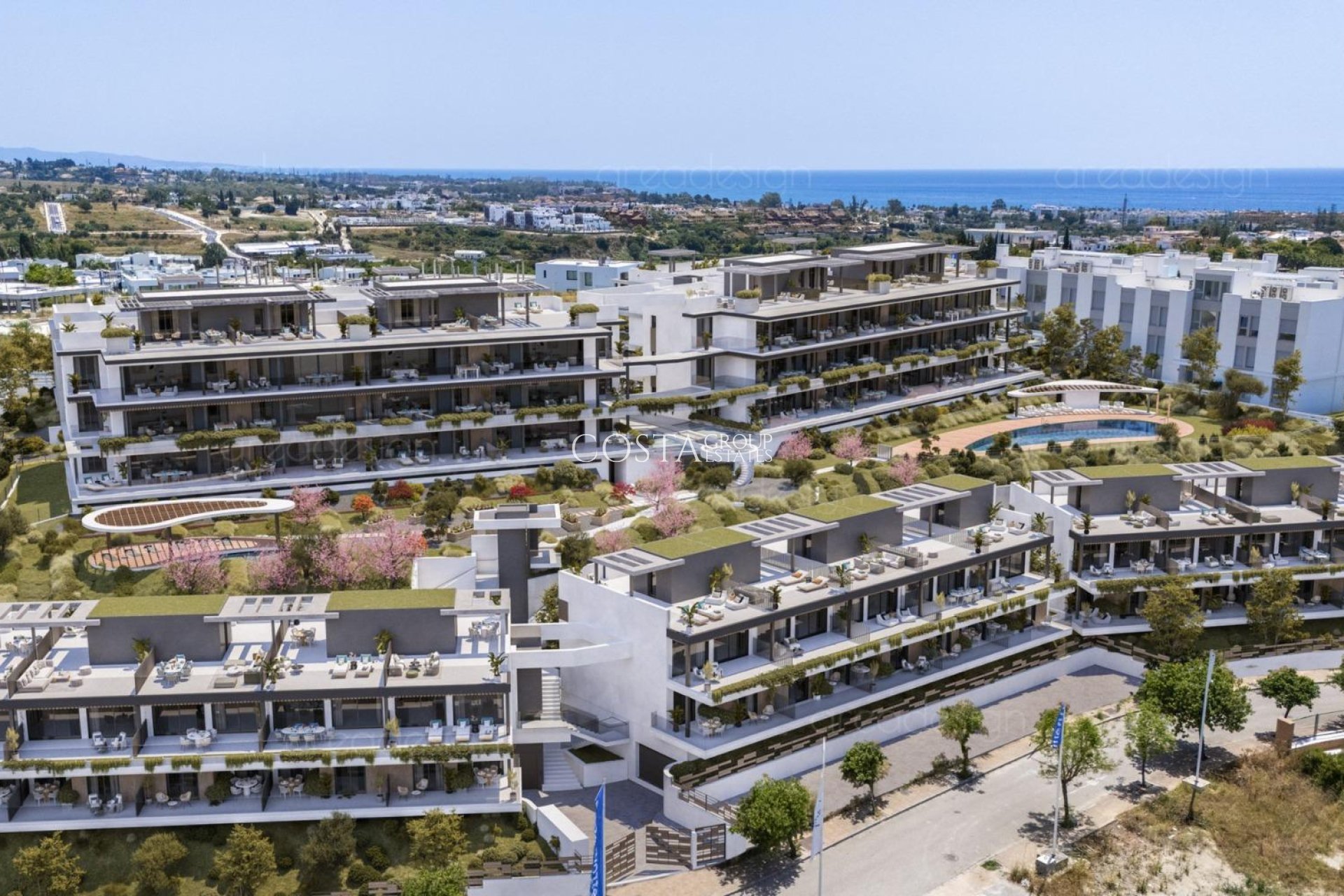 Neue Gebäude - Apartments -
Estepona - Cancelada