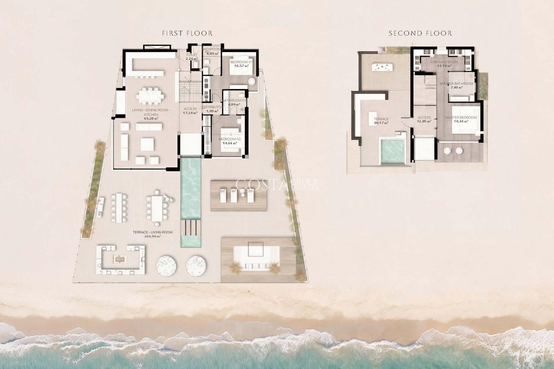 Neue Gebäude - Apartments -
Estepona - Playa del Cristo