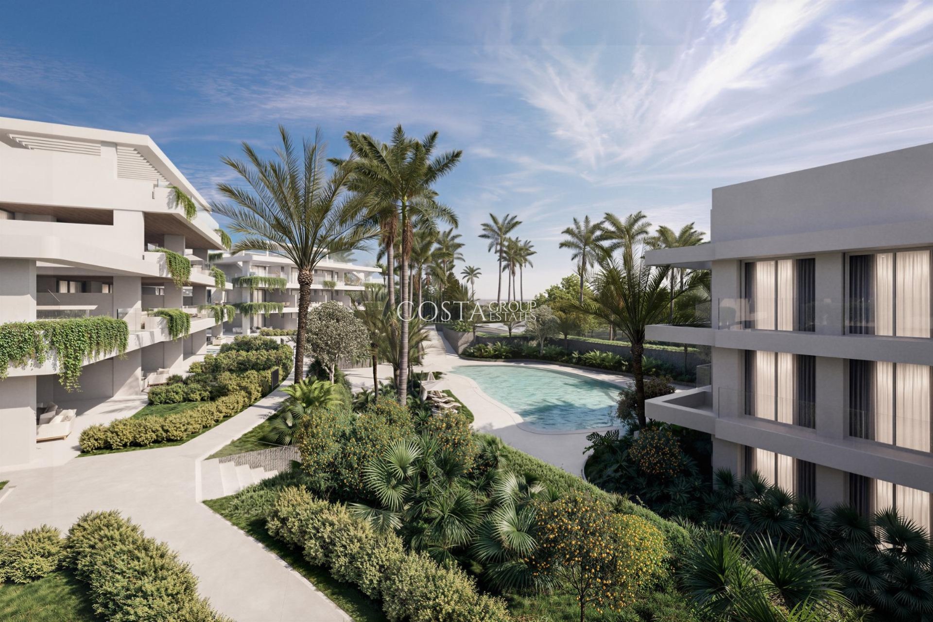 Neue Gebäude - Apartments -
Estepona - Playa del Padrón