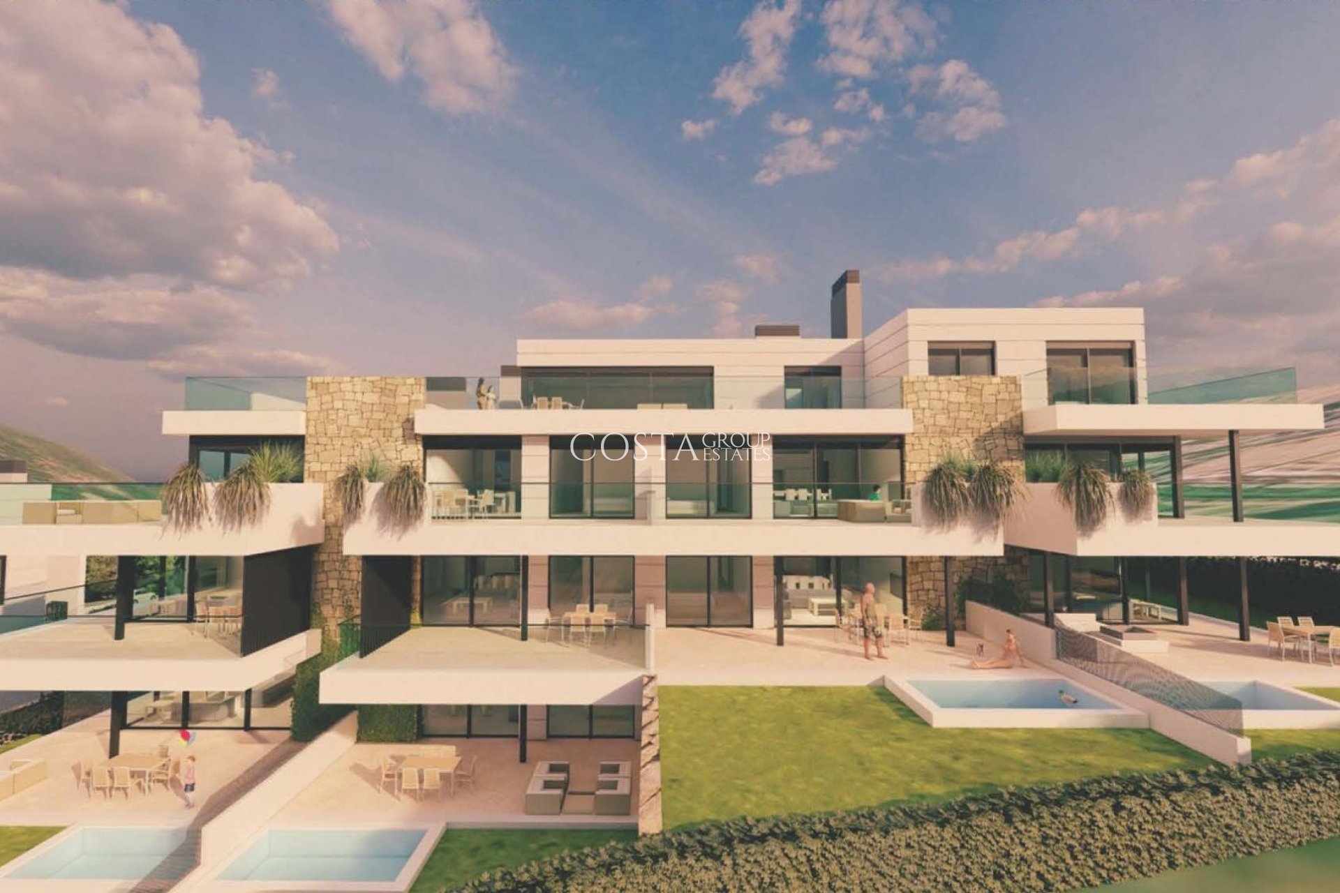 Neue Gebäude - Apartments -
Estepona - Resinera Voladilla