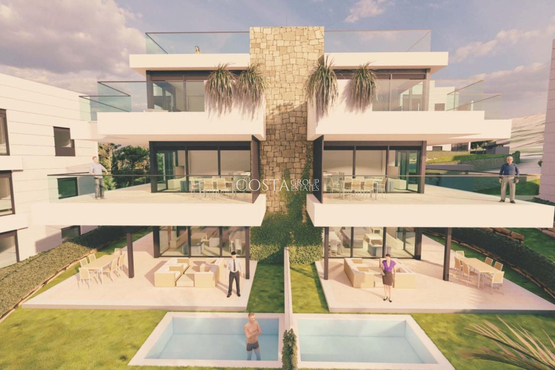 Neue Gebäude - Apartments -
Estepona - Resinera Voladilla