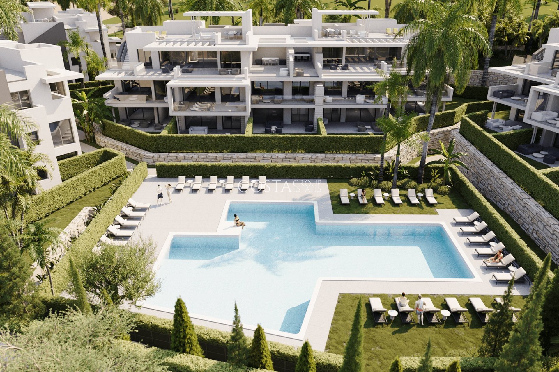 Neue Gebäude - Apartments -
Estepona