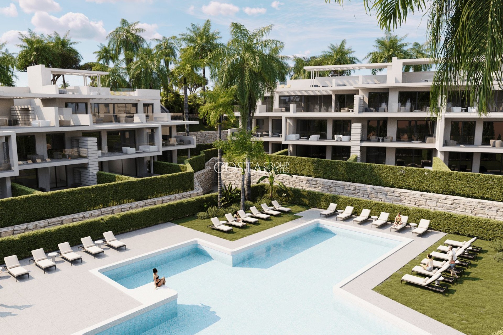 Neue Gebäude - Apartments -
Estepona