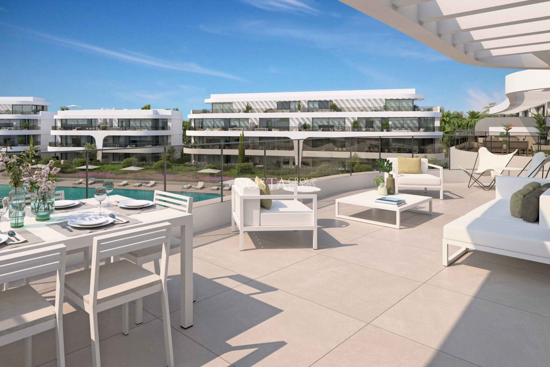 Neue Gebäude - Apartments -
Estepona