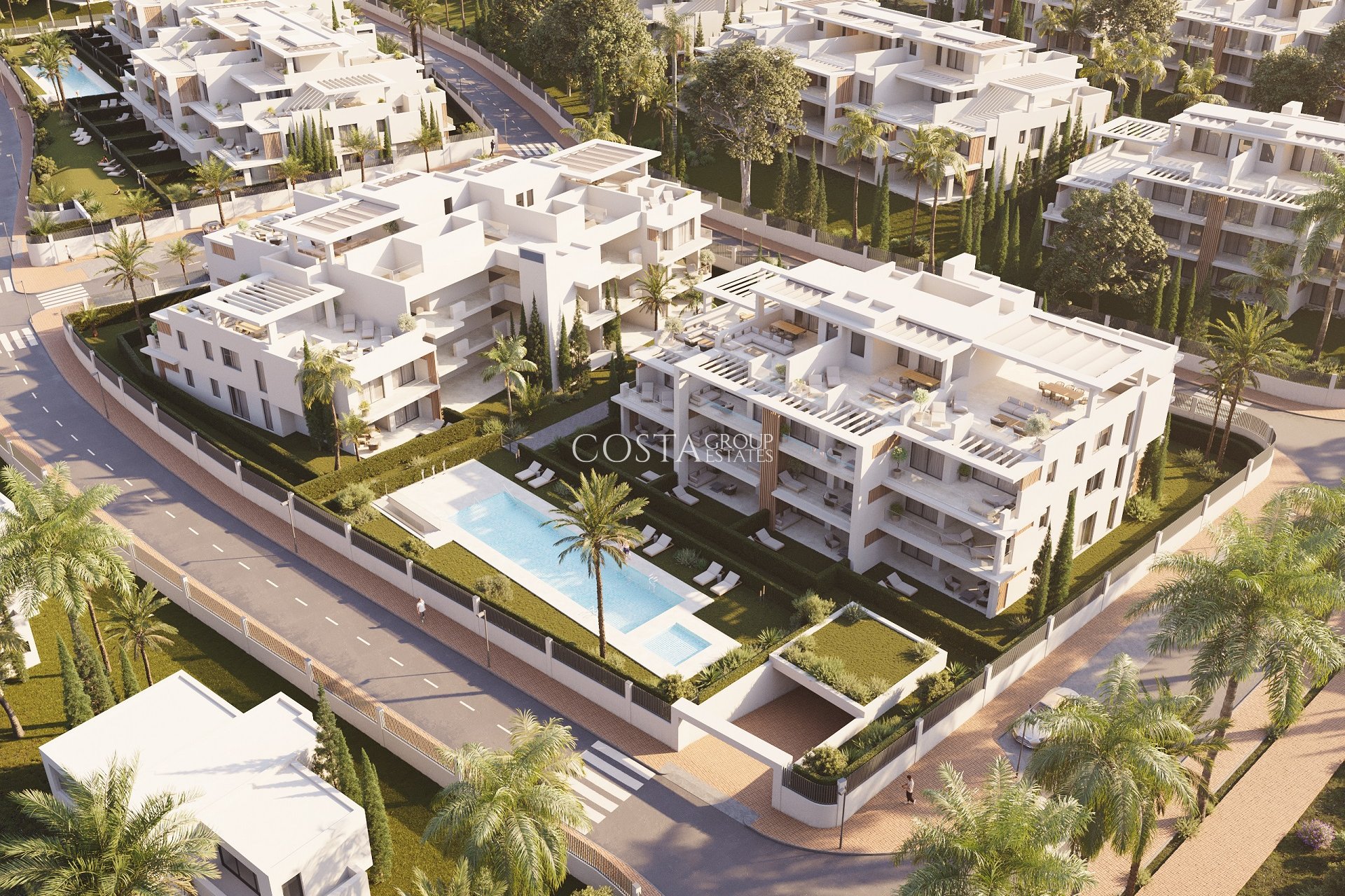 Neue Gebäude - Apartments -
Estepona