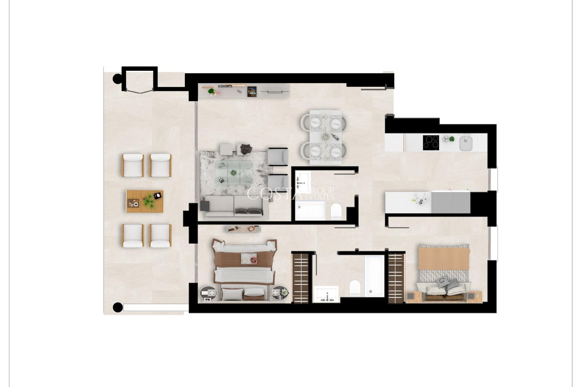 Neue Gebäude - Apartments -
Mijas - Calanova