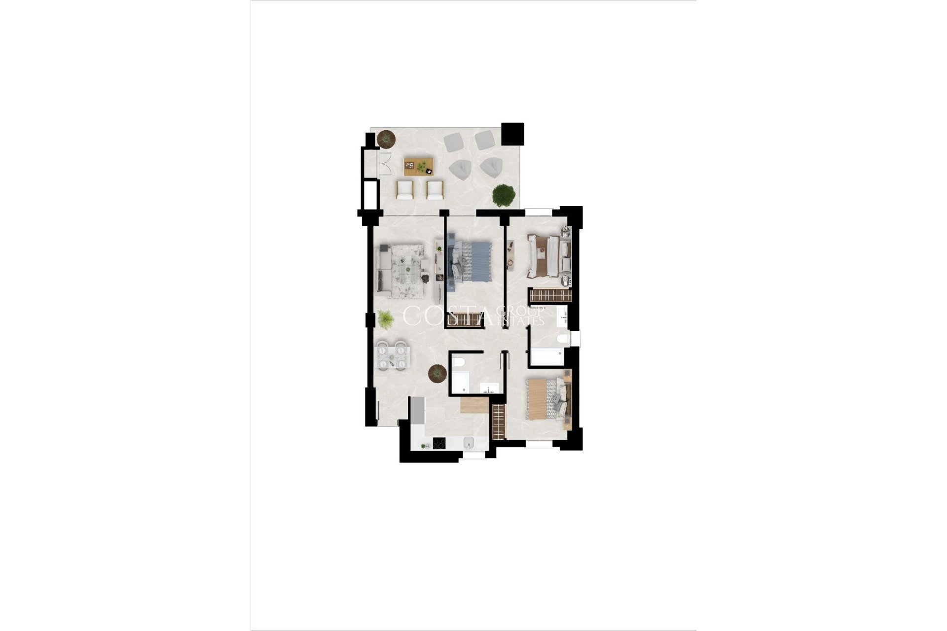 Neue Gebäude - Apartments -
Mijas - Hipódromo Costa del Sol