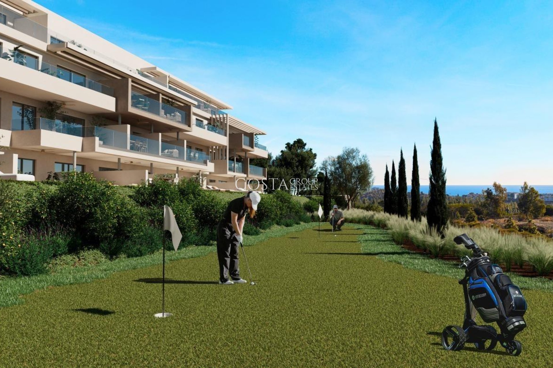 Neue Gebäude - Apartments -
Mijas - Hipódromo Costa del Sol
