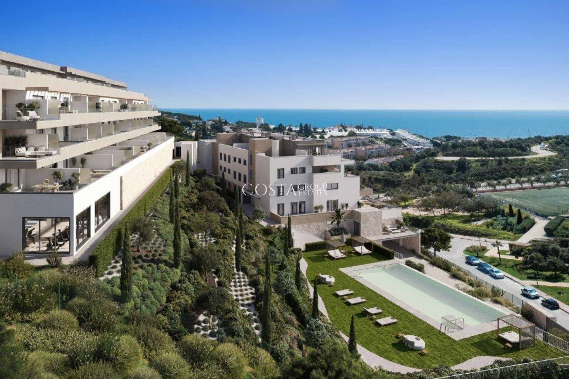Neue Gebäude - Apartments -
Mijas - La Cala