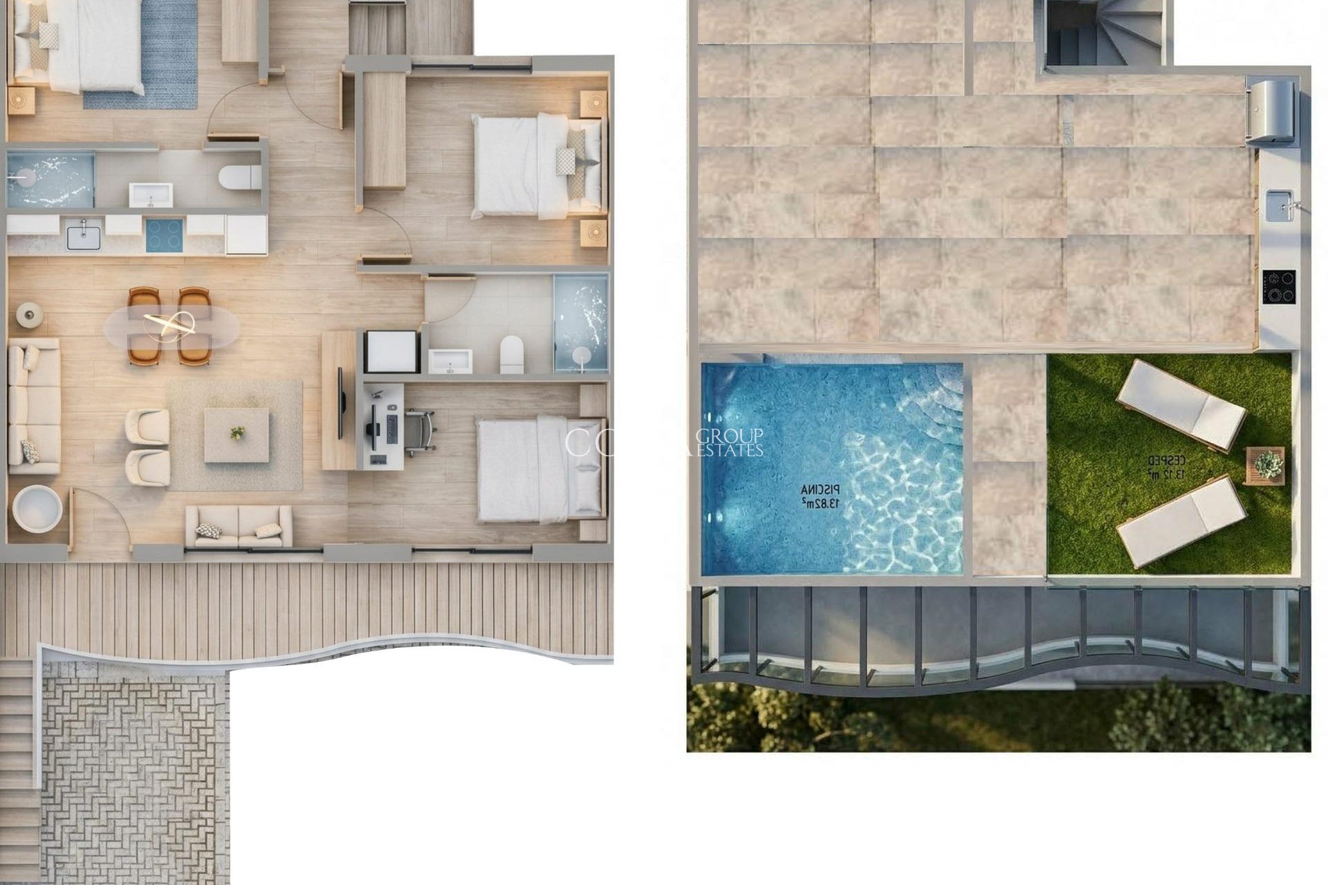 Neue Gebäude - Apartments -
Pilar de la Horadada - parques de Andromeda