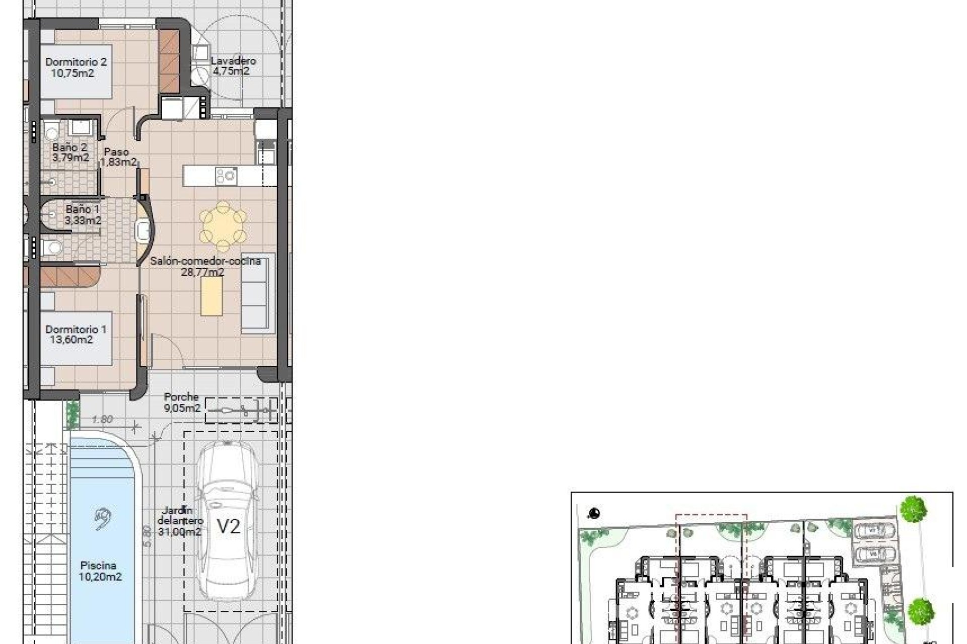 Neue Gebäude - Apartments -
Pilar de la Horadada - pueblo