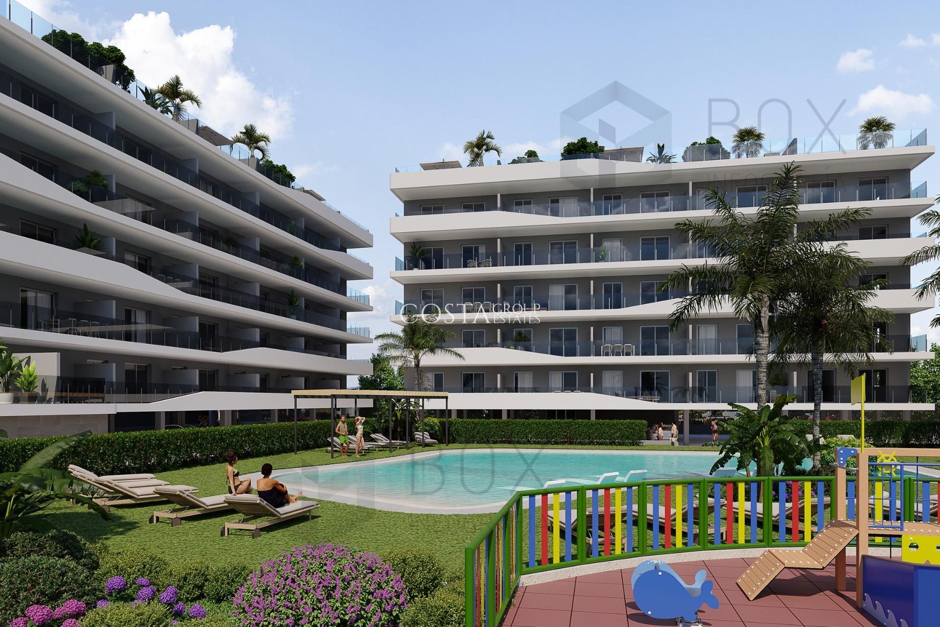Neue Gebäude - Apartments -
Santa Pola - Playa Tamarit