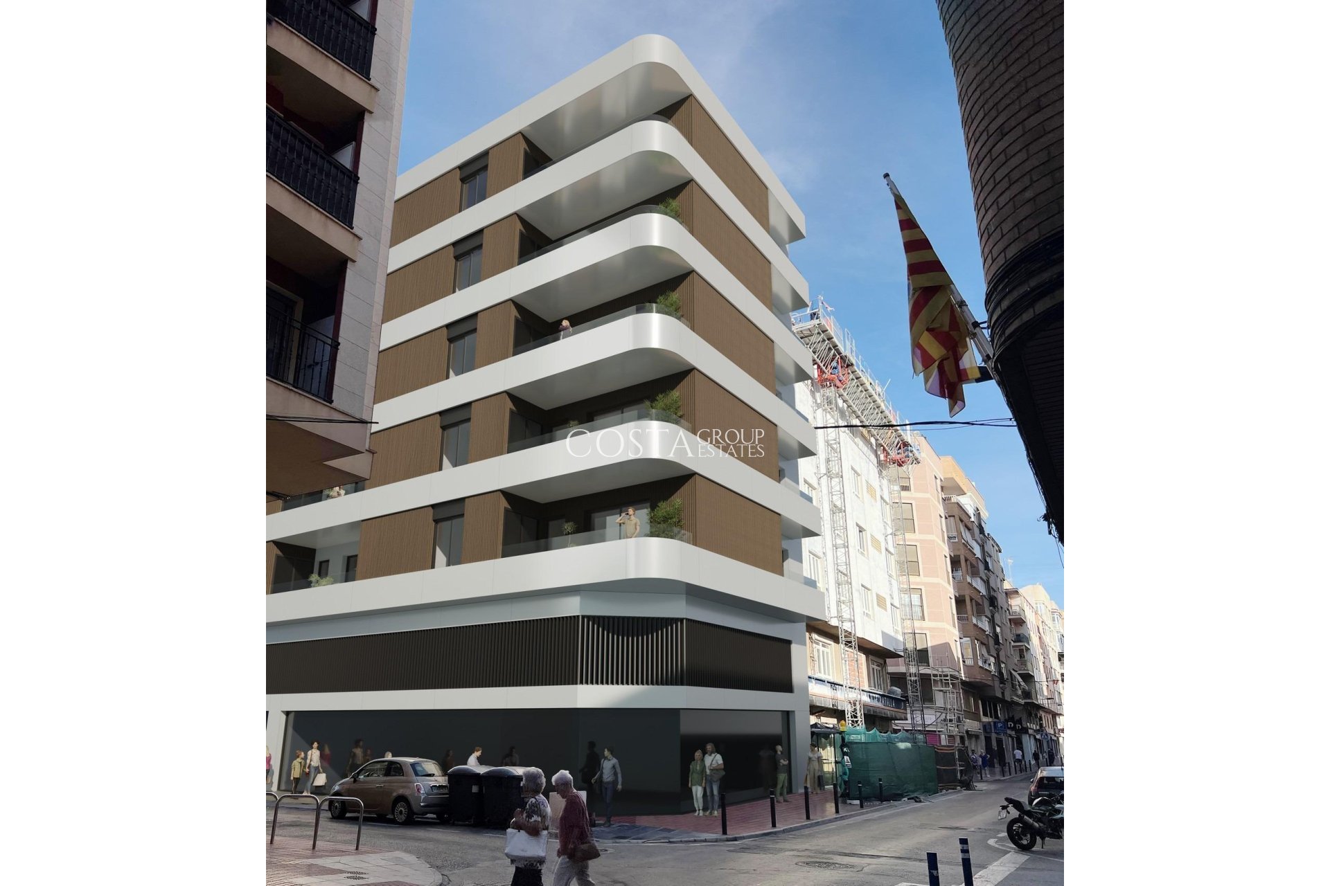 Neue Gebäude - Apartments -
Santa Pola - pueblo