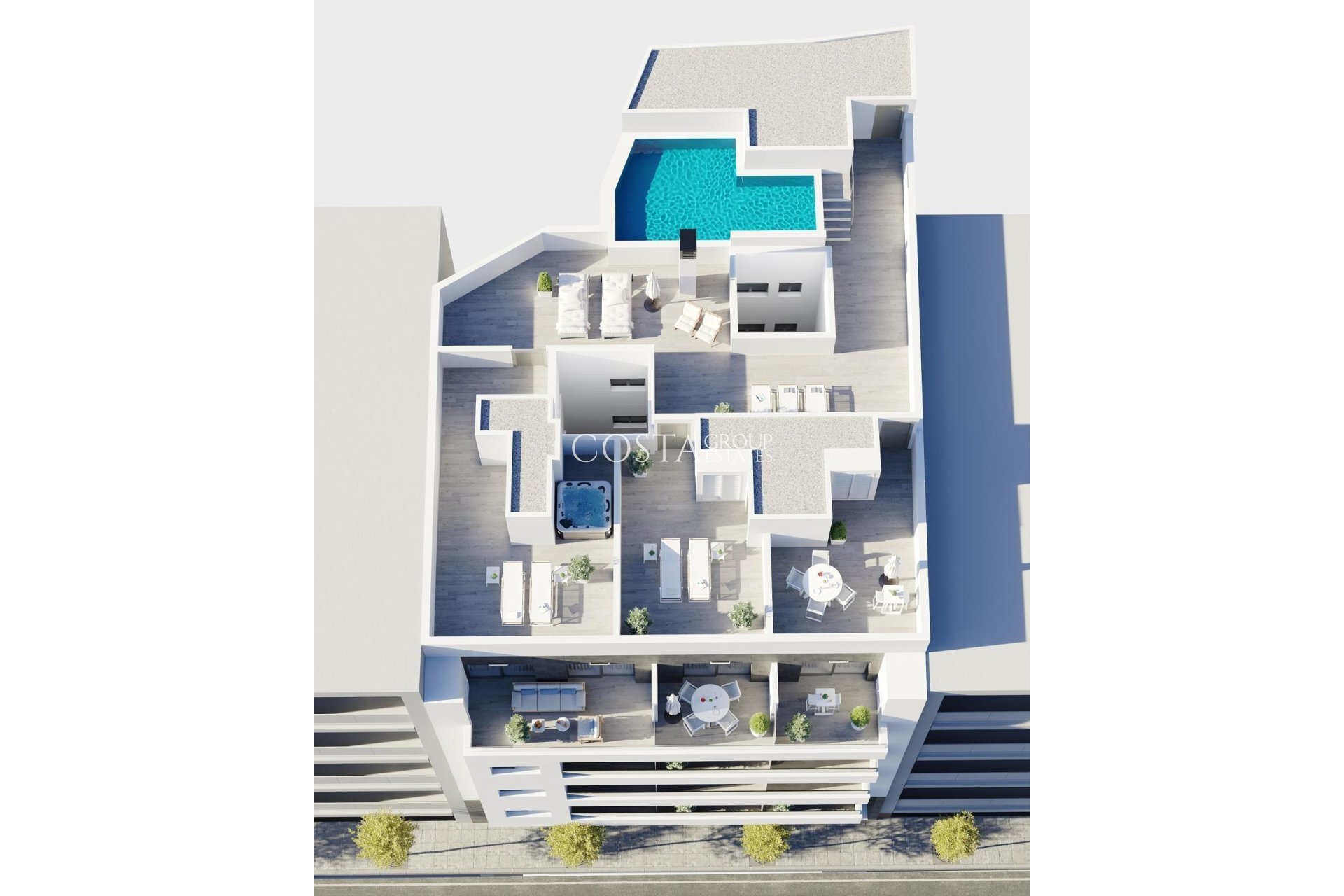 Neue Gebäude - Apartments -
Torrevieja - Centro