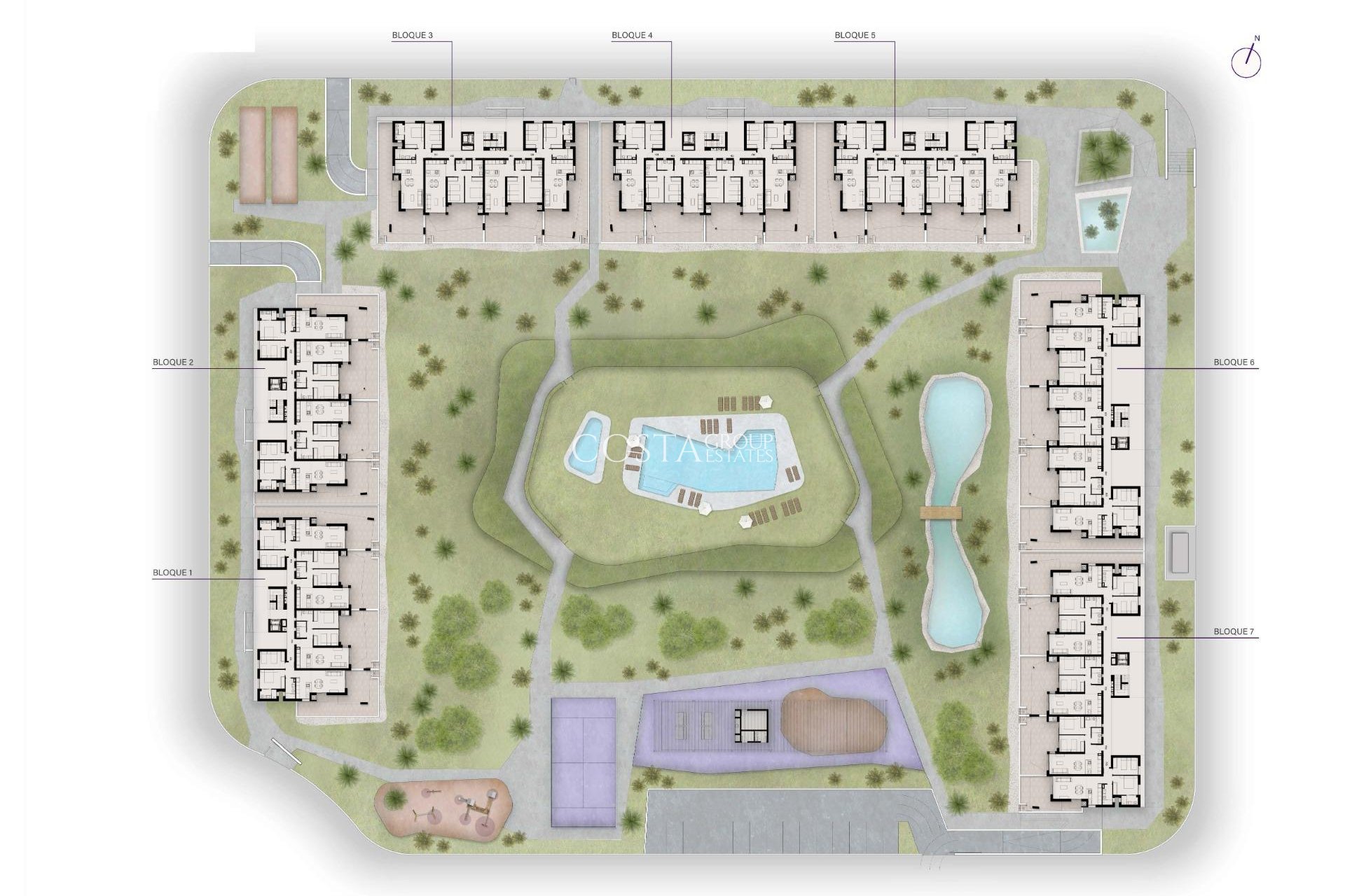 Neue Gebäude - Apartments -
Torrevieja - La Siesta