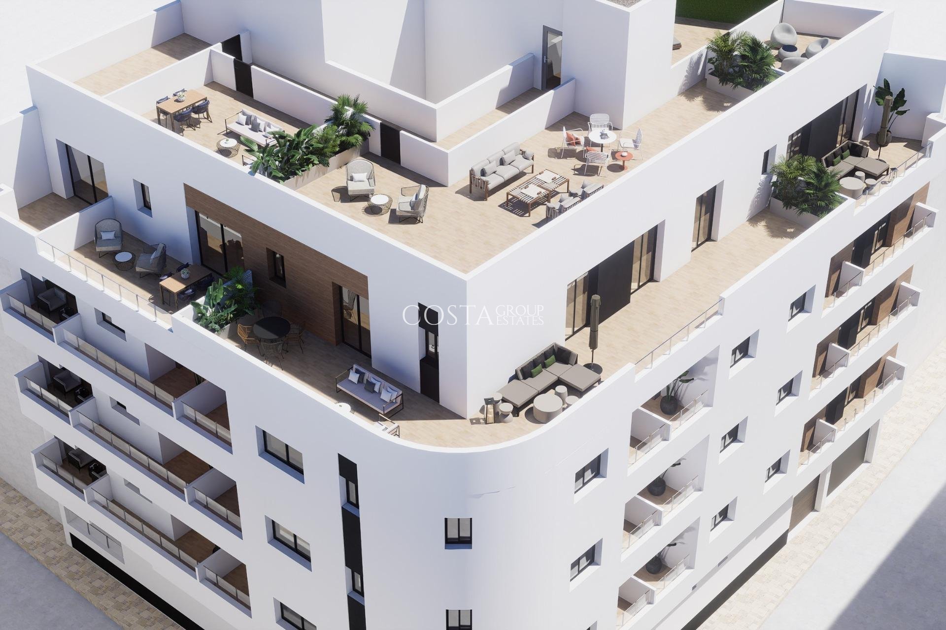 Neue Gebäude - Apartments -
Torrevieja - pueblo
