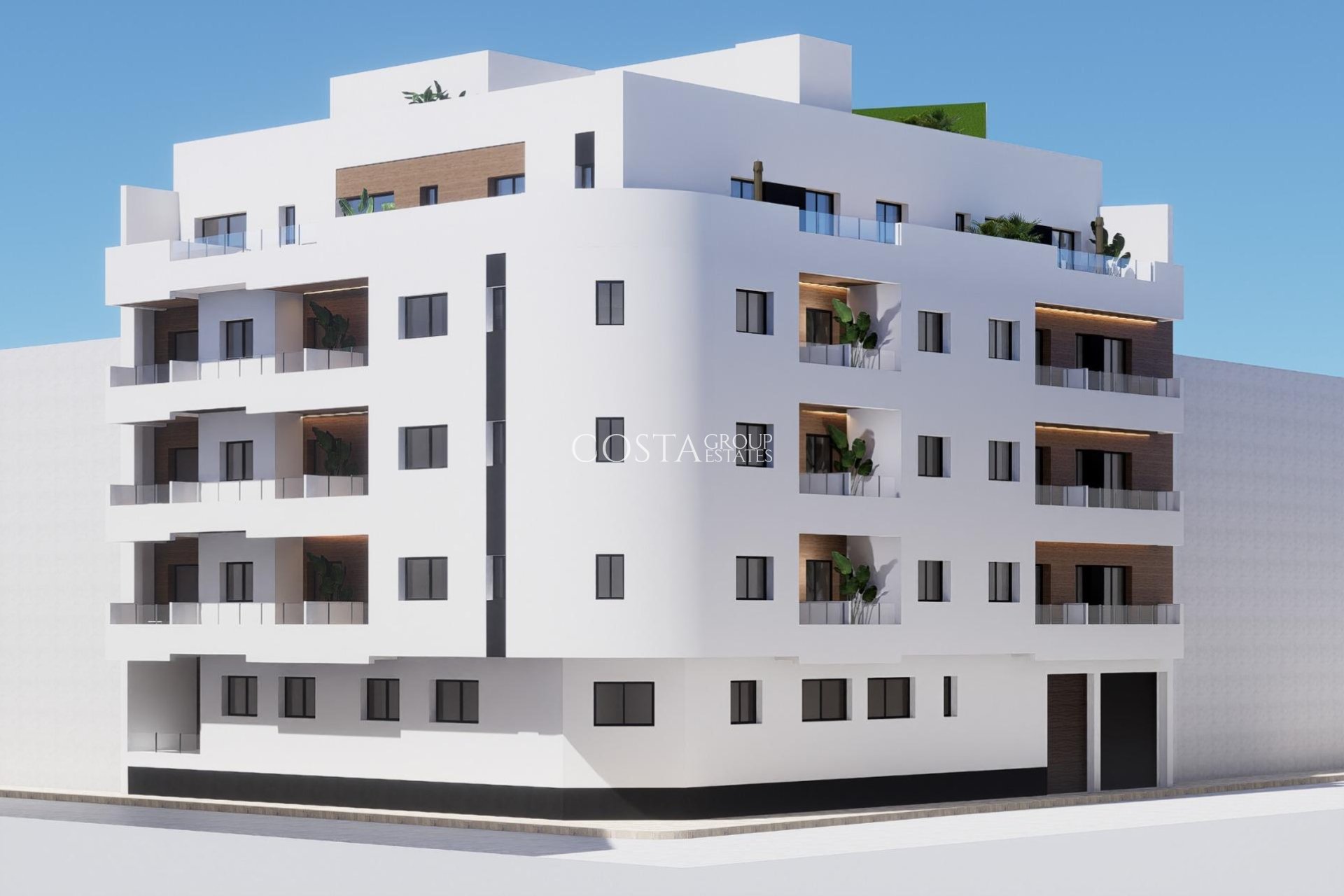Neue Gebäude - Apartments -
Torrevieja - pueblo