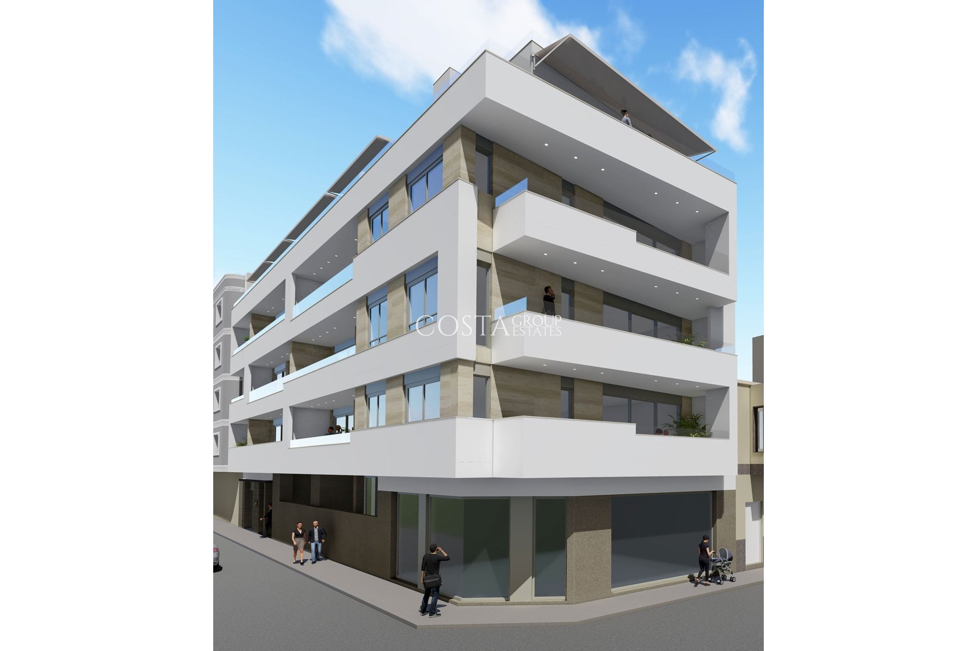 Neue Gebäude - Apartments -
Torrevieja