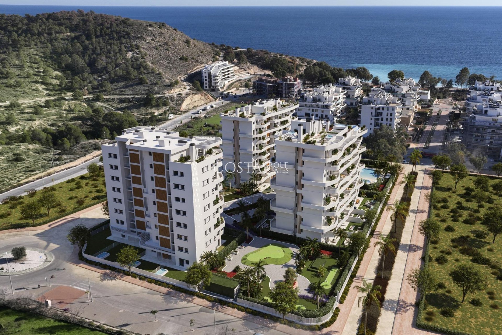 Neue Gebäude - Apartments -
Villajoyosa - Playa del Torres