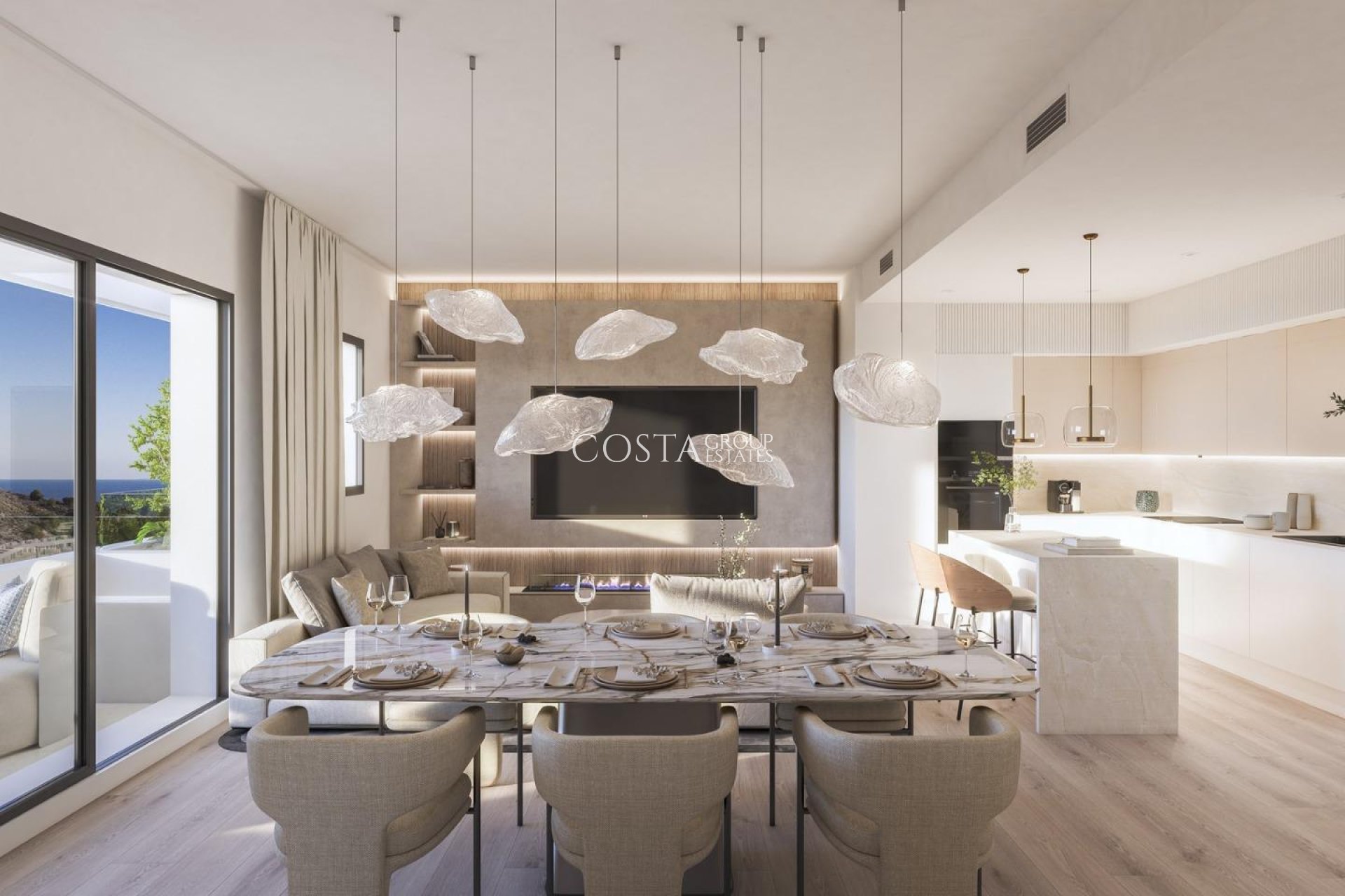 Neue Gebäude - Apartments -
Villajoyosa - Playa del Torres