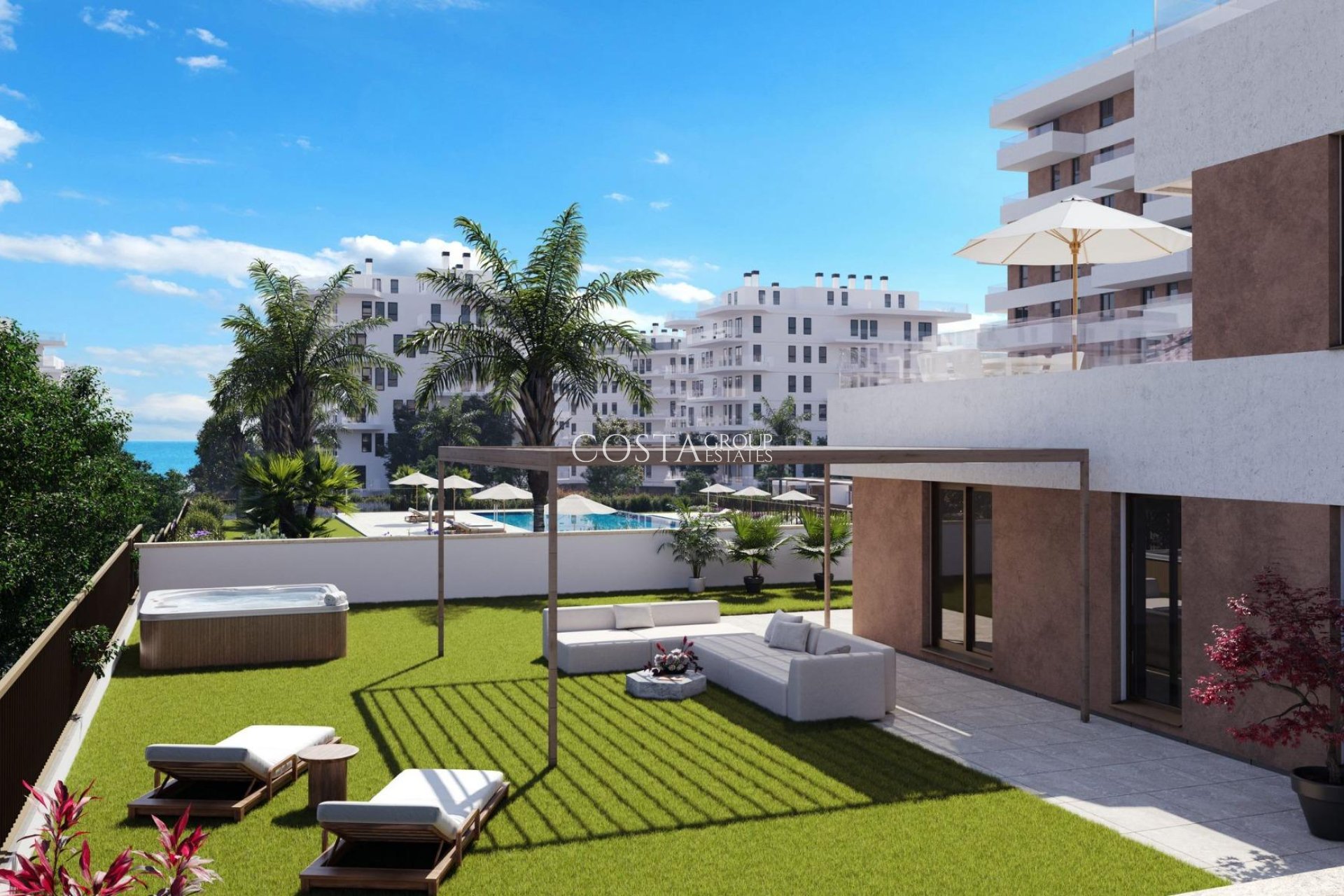 Neue Gebäude - Apartments -
Villajoyosa - Playa del Torres