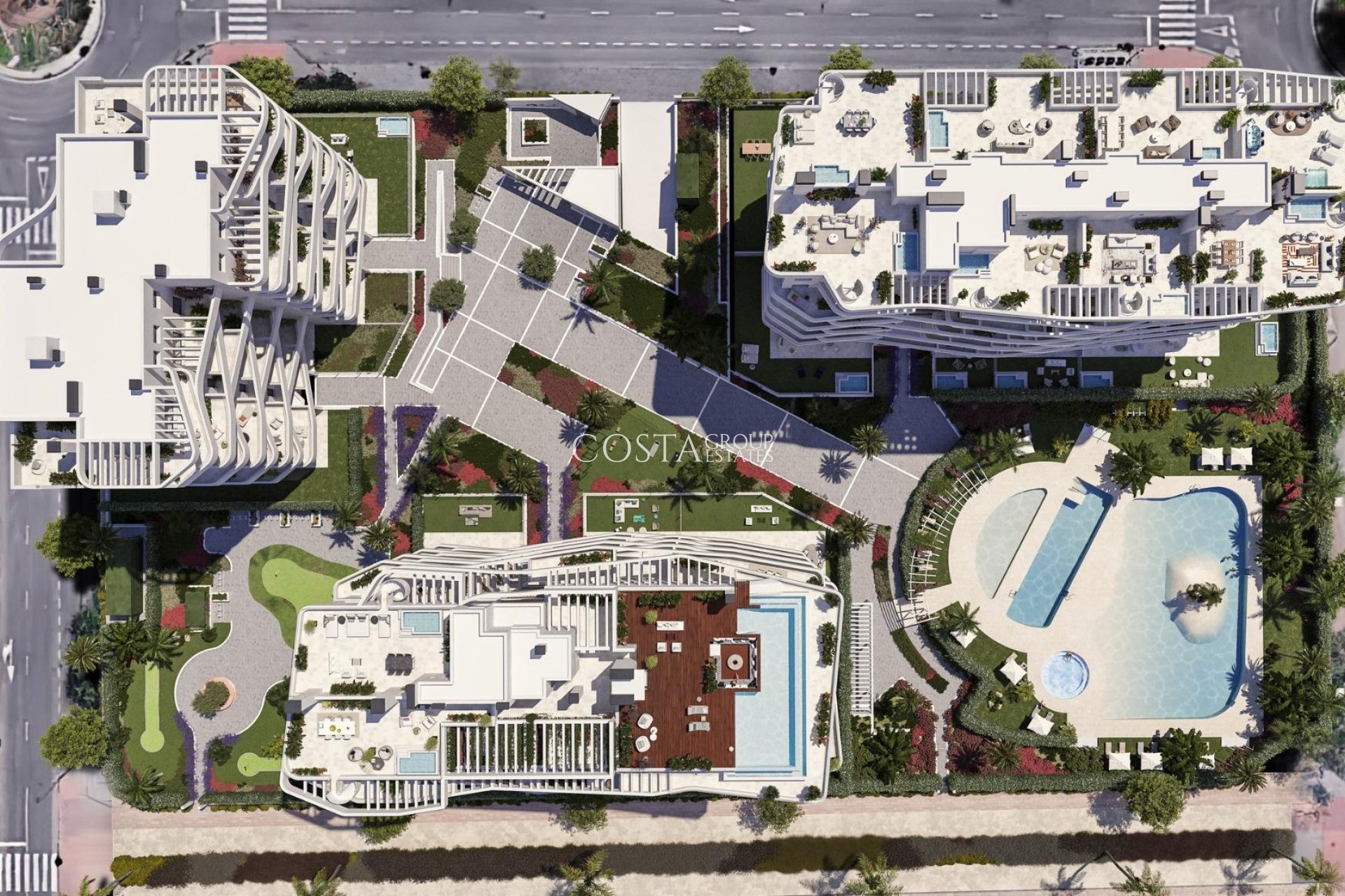 Neue Gebäude - Apartments -
Villajoyosa - Playa del Torres