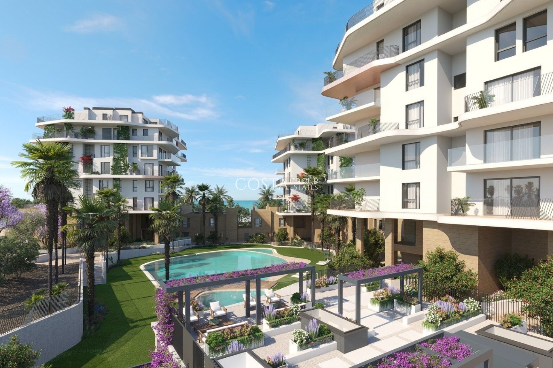 Neue Gebäude - Apartments -
Villajoyosa - Playa Les Torres