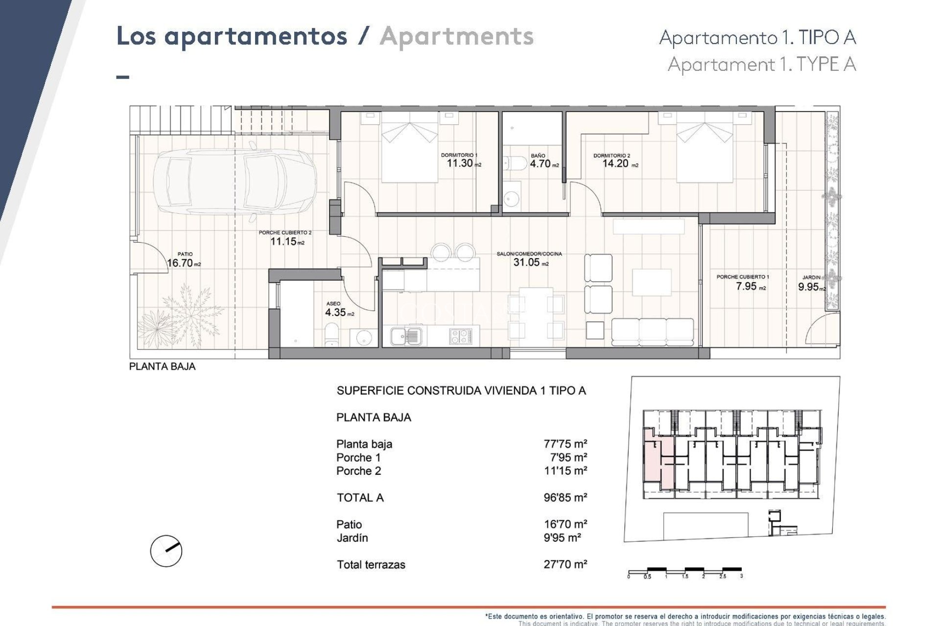 Neue Gebäude - Ground Floor Bungalow -
Pilar de la Horadada - pueblo