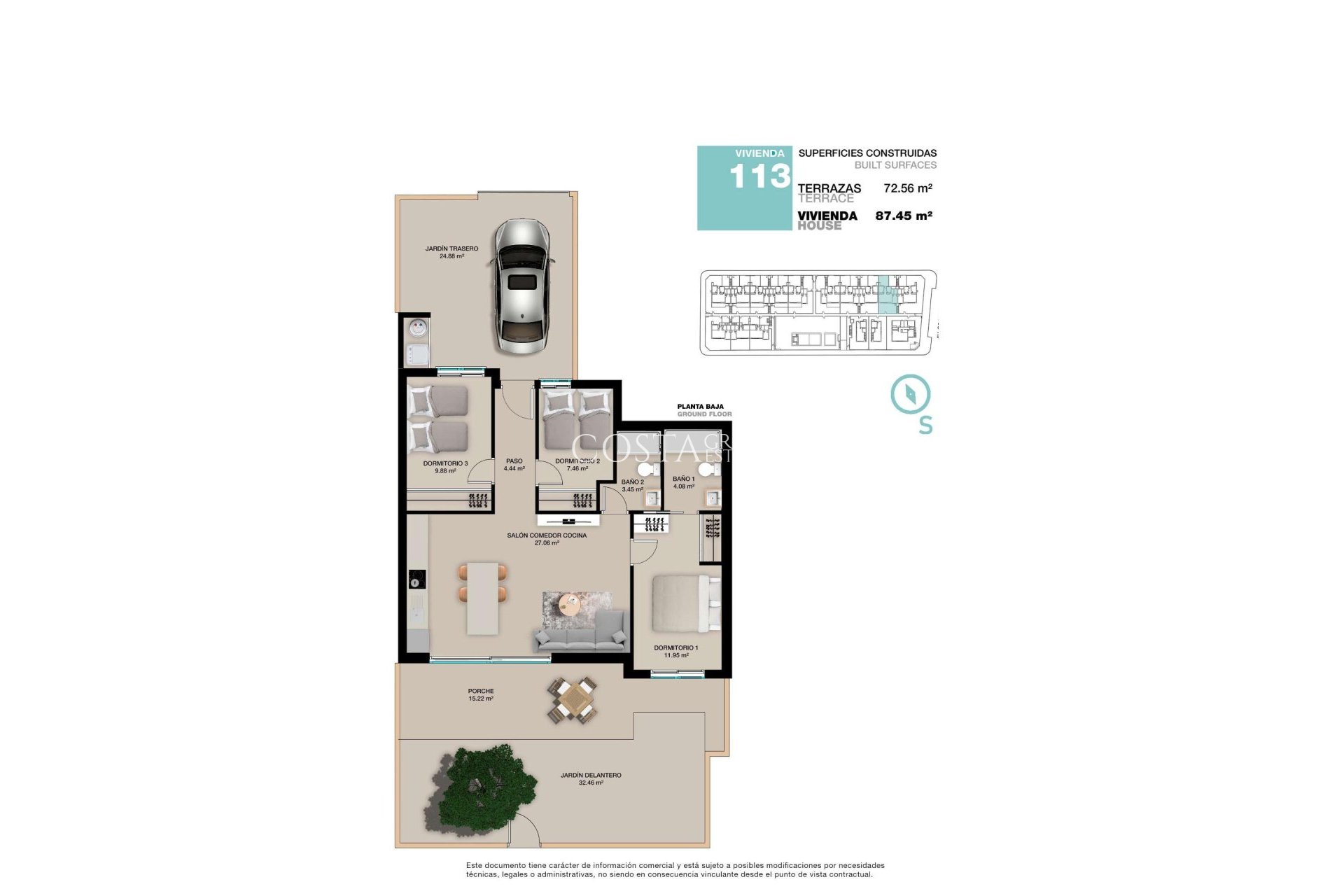Neue Gebäude - Ground Floor Bungalow -
Pilar de la Horadada - Torre De La Horadada