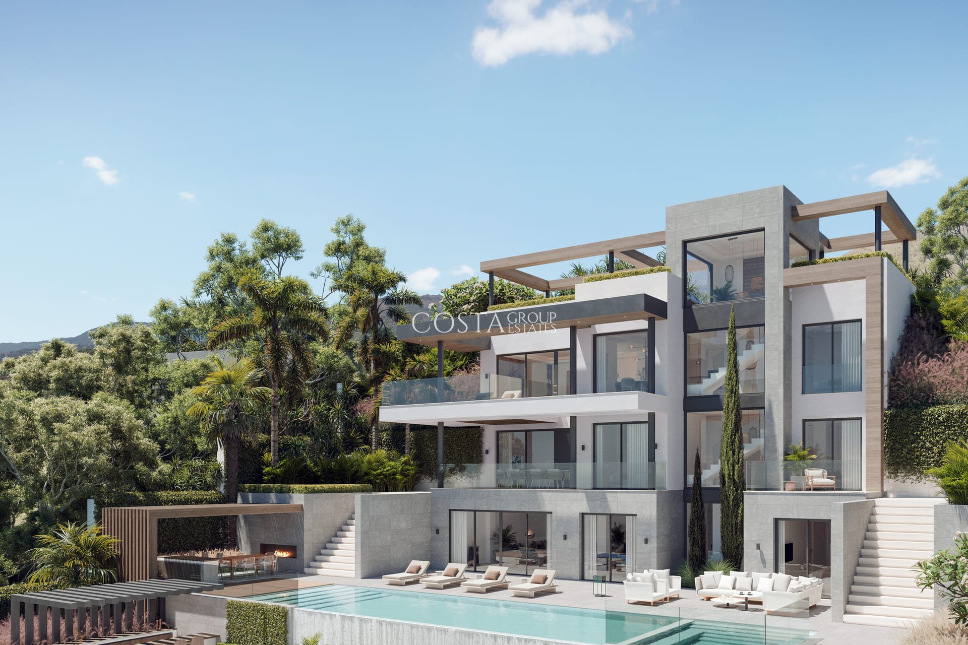 Neue Gebäude - Villa -
Las Lagunas de Mijas