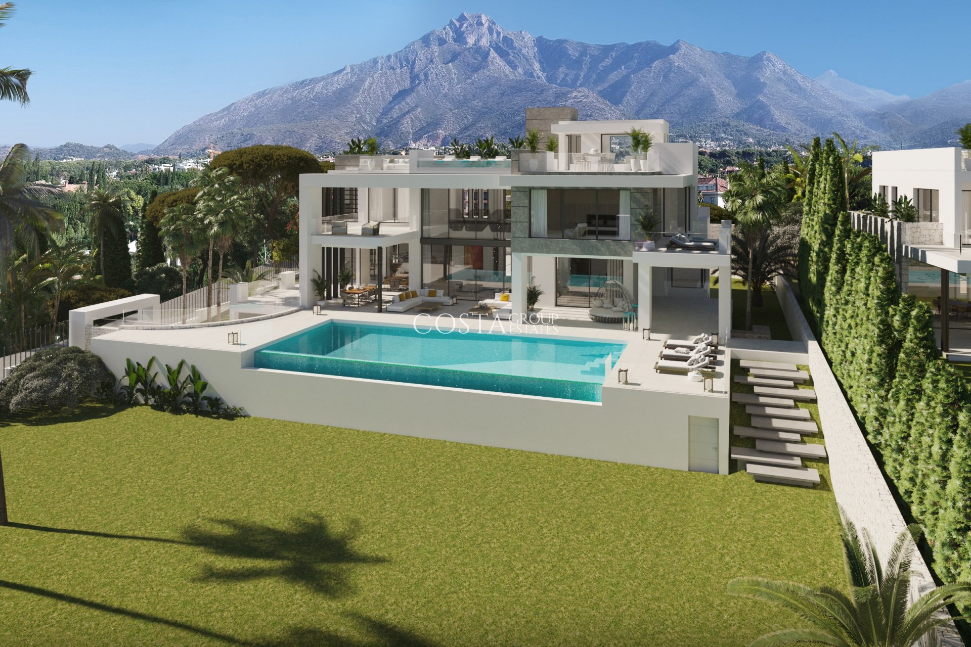 Neue Gebäude - Villa -
Marbella