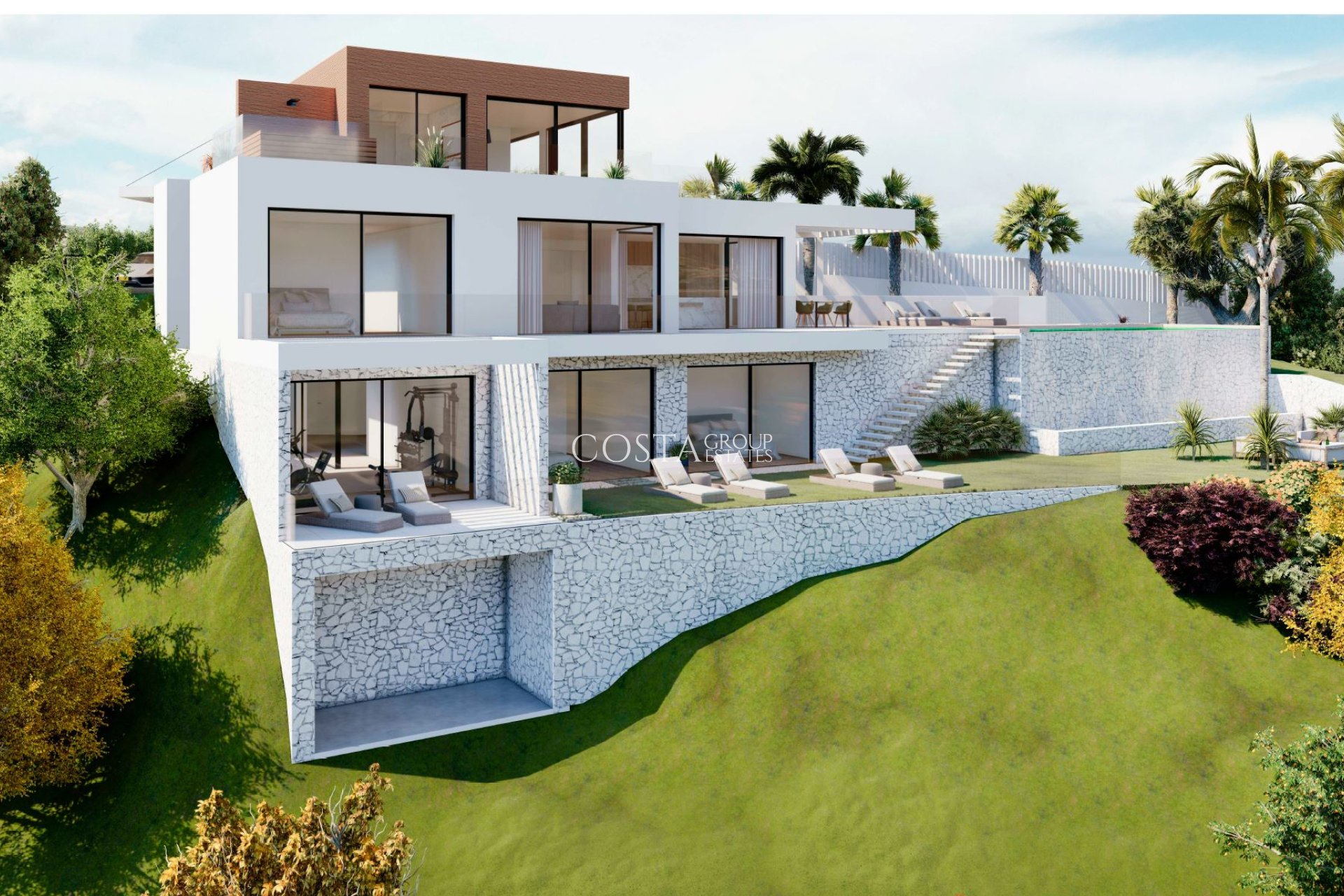 Neue Gebäude - Villa -
Marbella