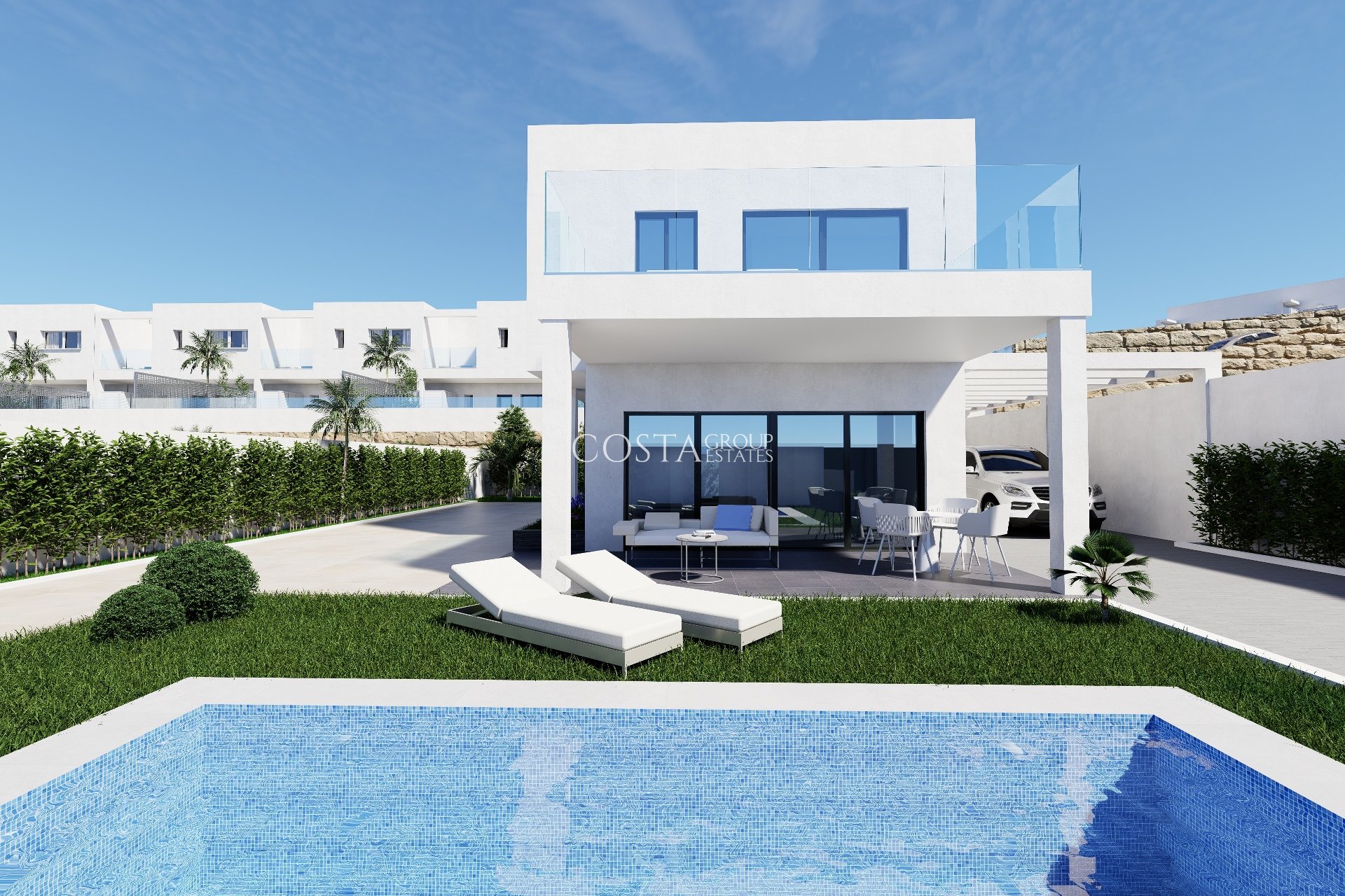 Neue Gebäude - Villa -
Mojacar - Mojácar