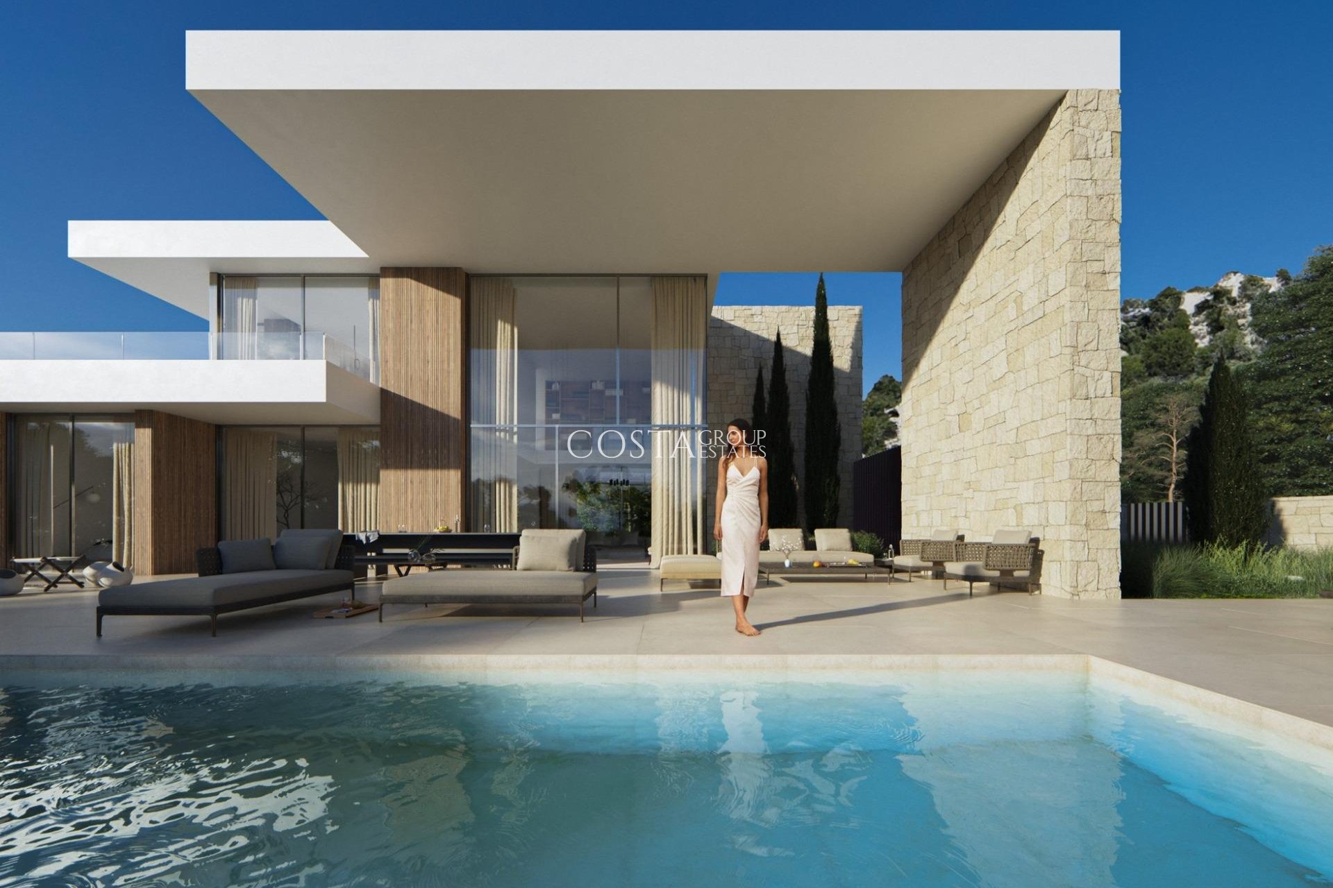 Neue Gebäude - Villa -
Moraira_Teulada - Benimeit