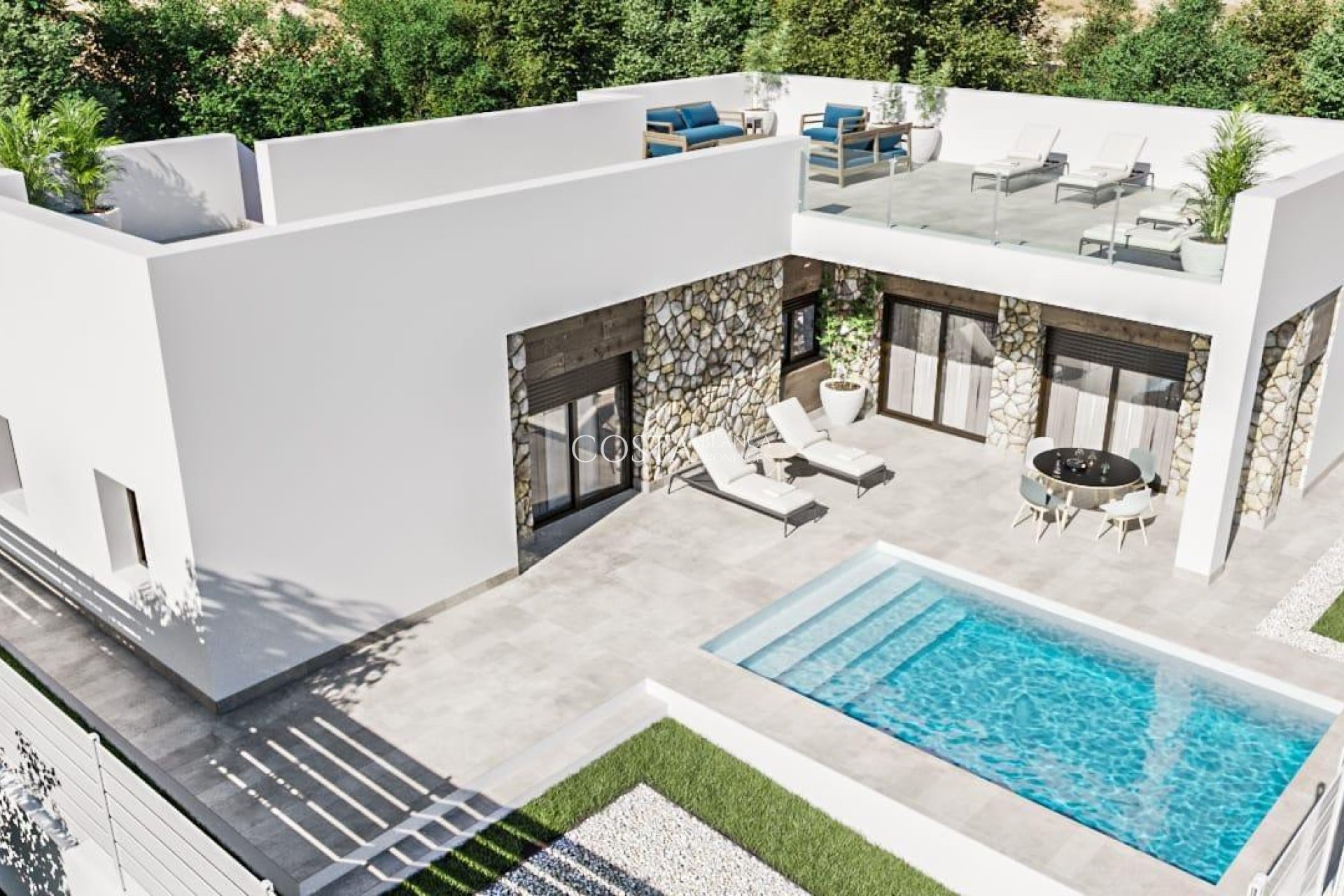 Neue Gebäude - Villa -
Pinoso - Campo