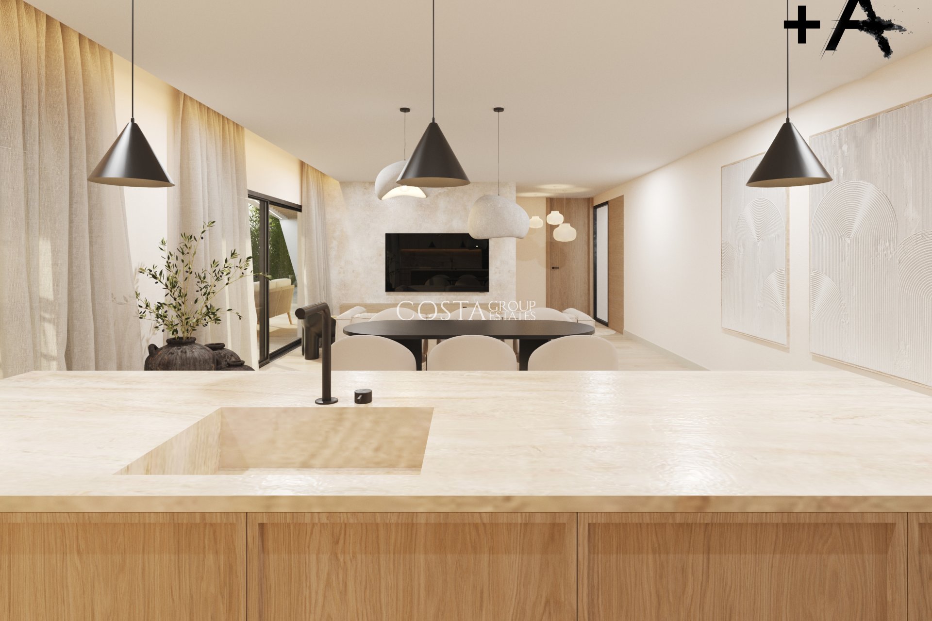 Neue Gebäude - Villa -
Polop