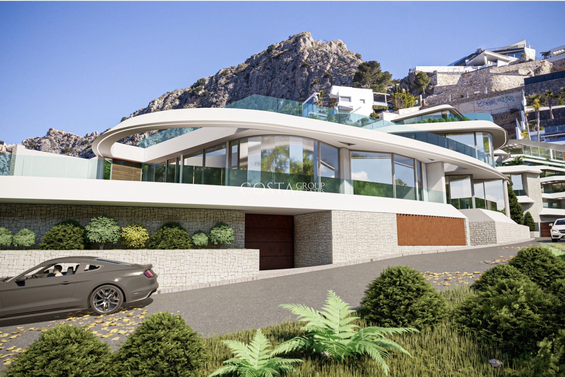Neue Gebäude - Villa -
Pueblo Mascarat