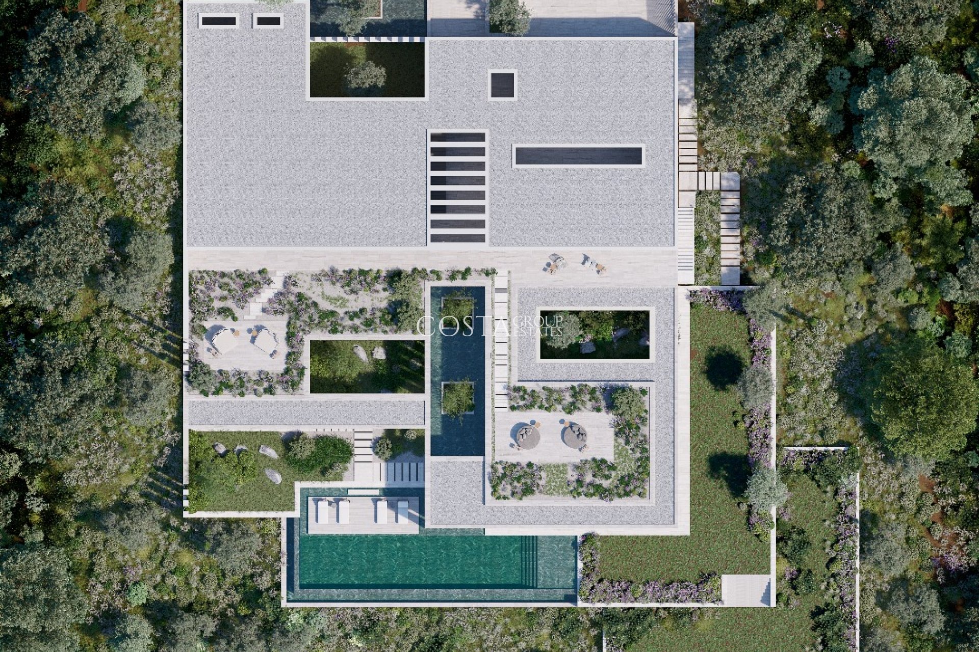 Neue Gebäude - Villa -
Pueblo Nuevo