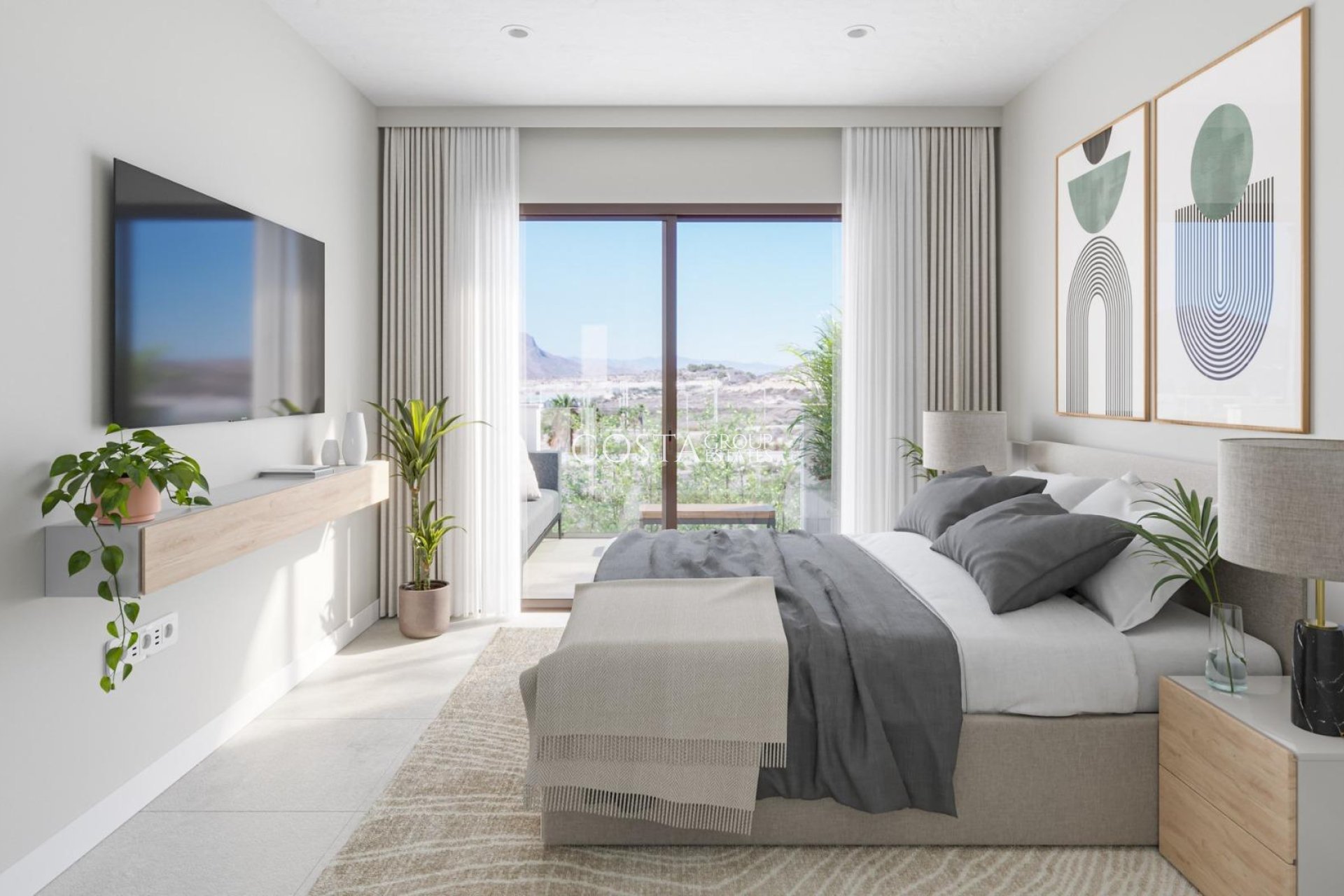 Neue Gebäude - Villa -
Puerto de Mazarron - Caleñares