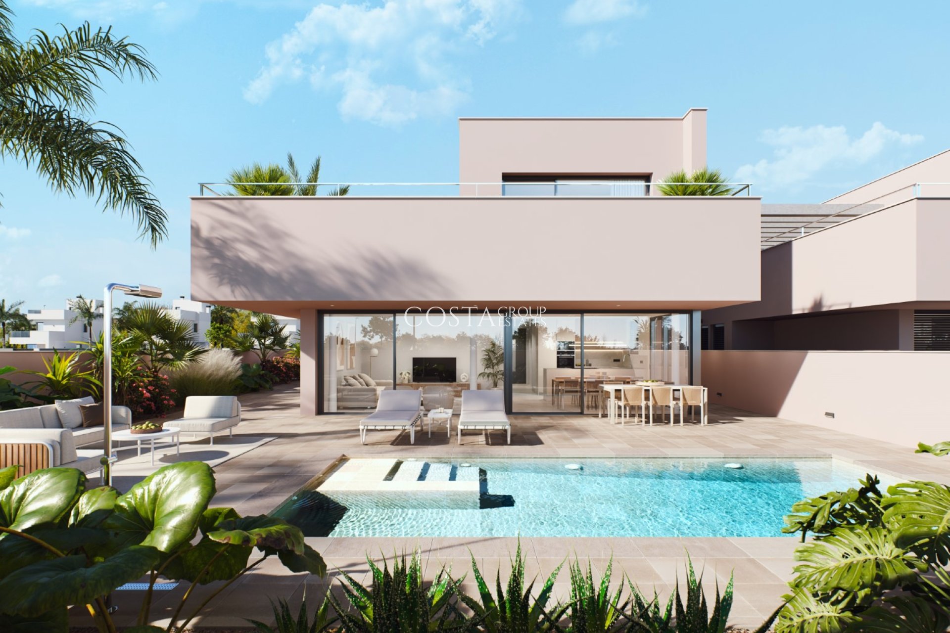 Neue Gebäude - Villa -
Roldán