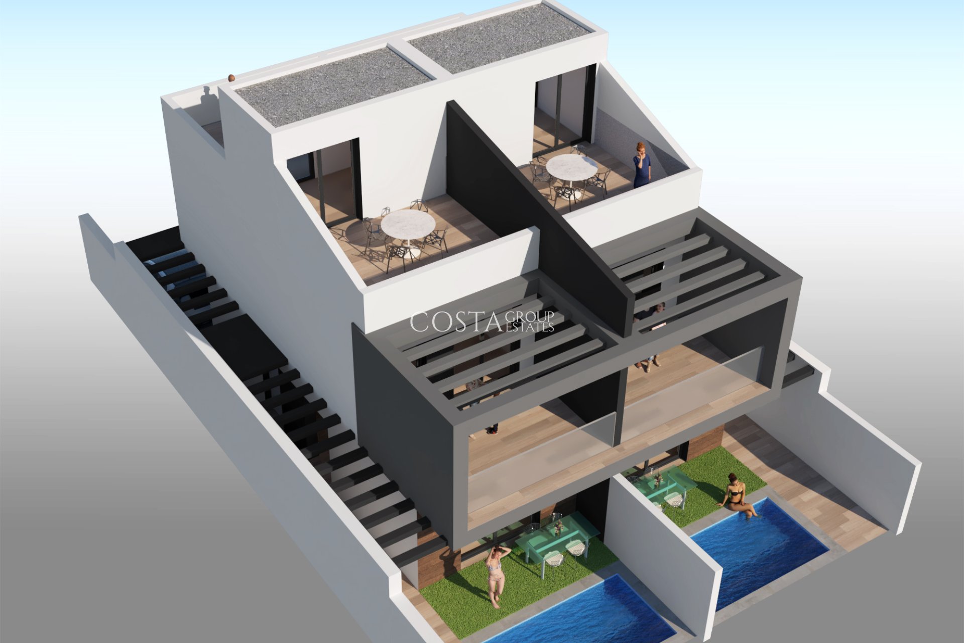 Neue Gebäude - Villa -
San Javier