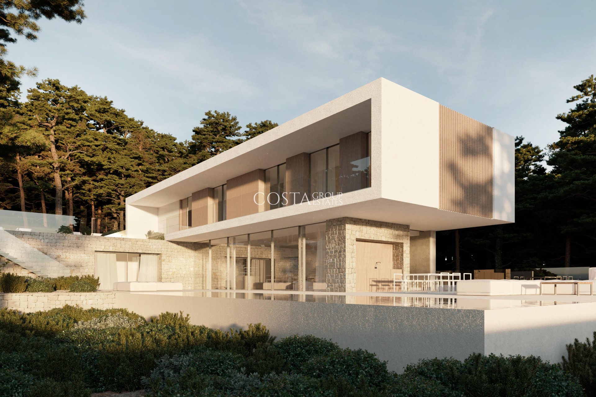 Neue Gebäude - Villa -
Teulada