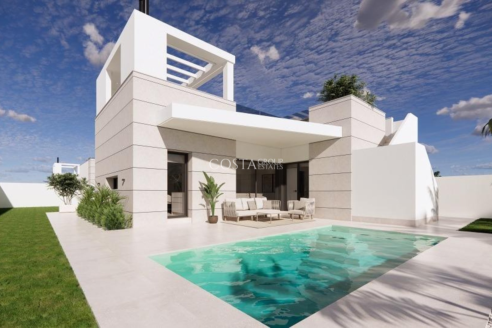 Neue Gebäude - Villa -
Torrevieja - San Luis