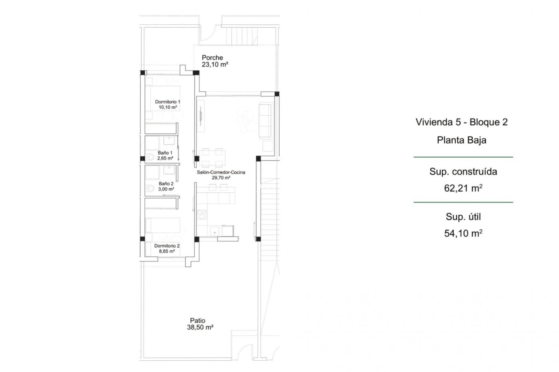 New Build - Apartment -
Orihuela Costa - PAU 26